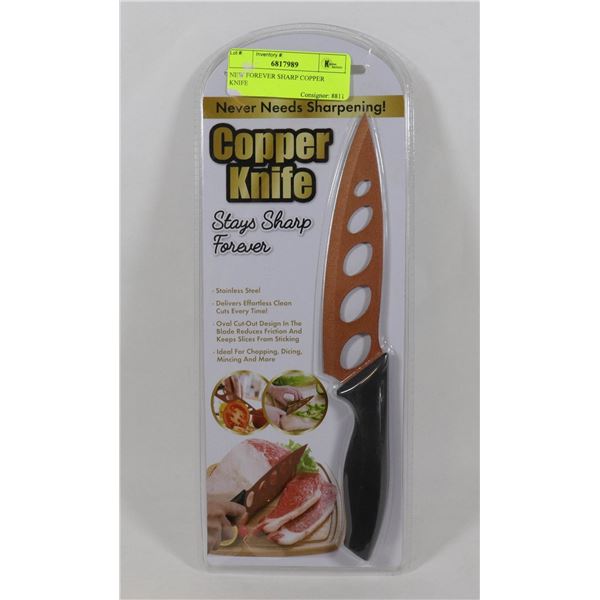 NEW FOREVER SHARP COPPER KNIFE