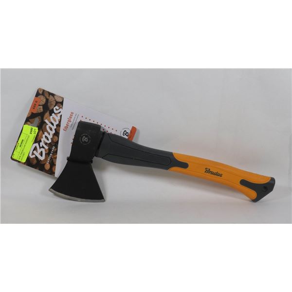 NEW FIBERGLASS HANDLED HATCHET