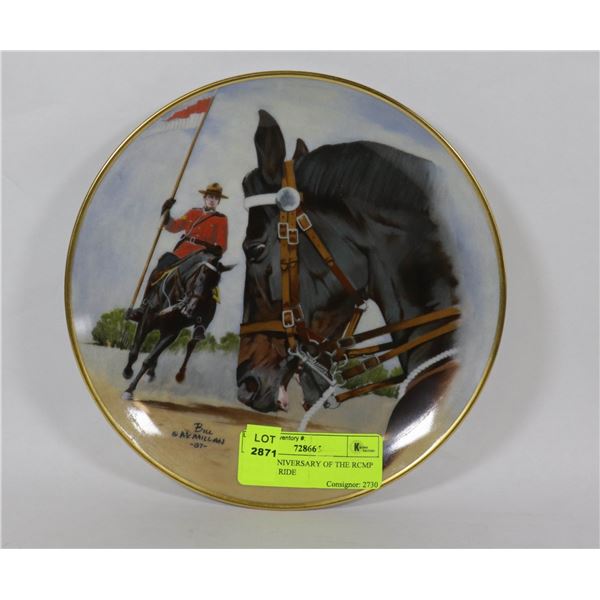 100TH ANNIVERSARY OF THE RCMP MUSICAL RIDE