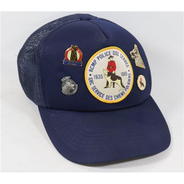RCMP POLICE DOG SERVICE ANNIVERSARY HAT