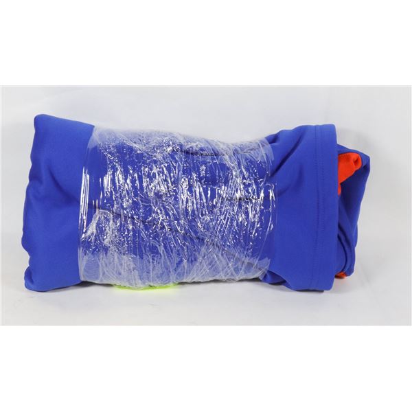 BLUE AND ORANGE SWEATER SIZE MEDIUM