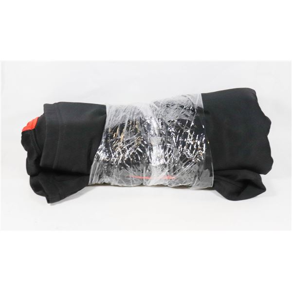 BLACK AND ORANGE SWEATER SIZE 2XL