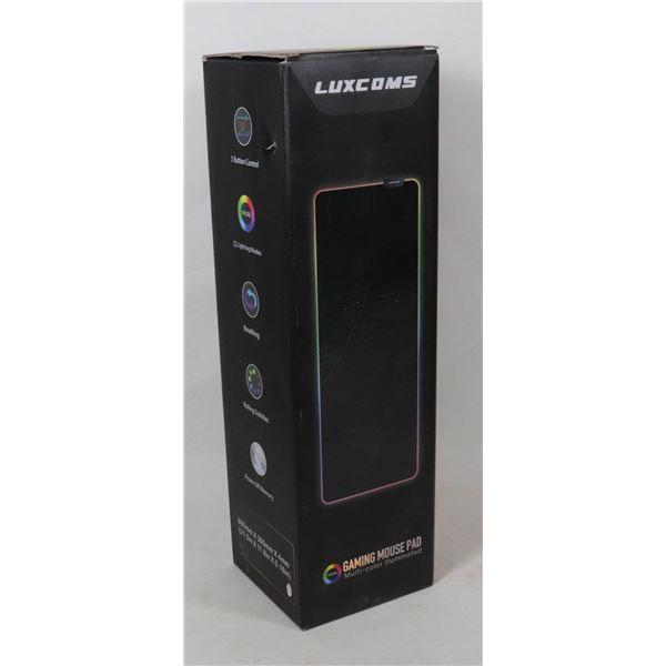 LUXCOMS MULTI COLORED ILLUMINATED MOUSE PAD