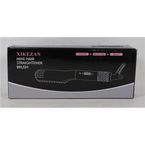 NEW MINI HAIR STRAIGHTENER BRUSH