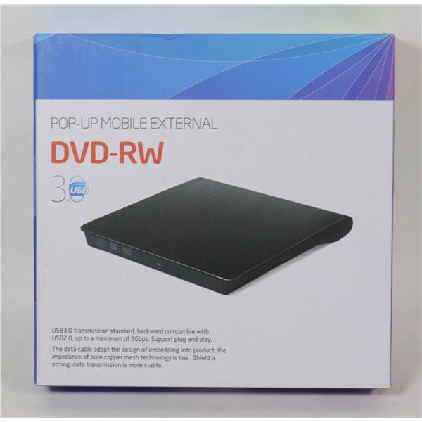 POPUP MOBILE EXTERNAL DVD/RW