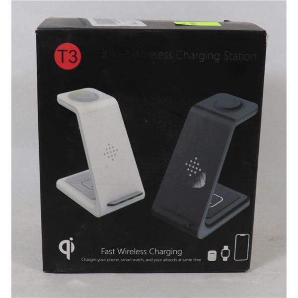 3 IN 1 WIRELESS CHARGING STATION