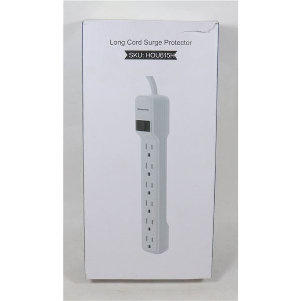 LONG CORD POWER BAR SURGE PROTECTOR