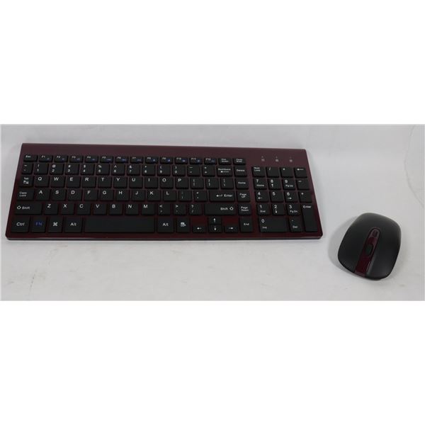 WIRELESS KEYBOARD & MOUSE SET
