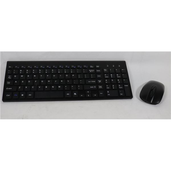 WIRELESS KEYBOARD & MOUSE SET