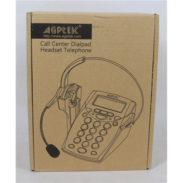 CALL CENTRE DIAL PAD HEADSET TELEPHONE