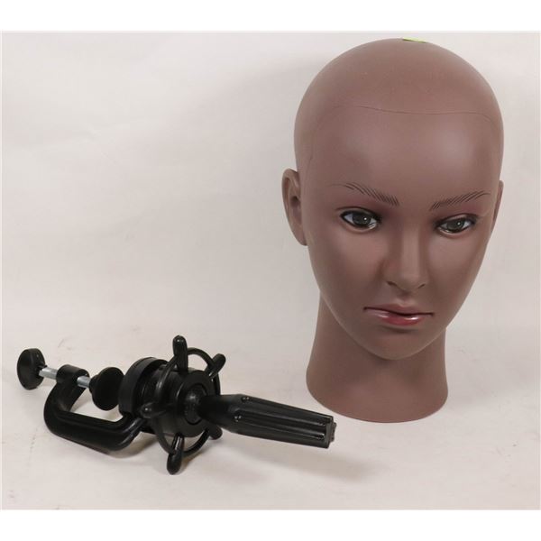TABLE MOUNTING MANNEQUIN HEAD