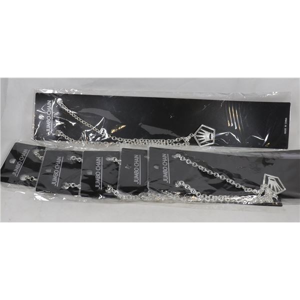 LOT OF NEW 6 JUMBO CHAINS