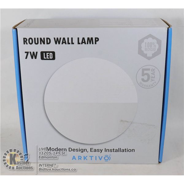 ROUND WALL LED LAMP 7WATTS