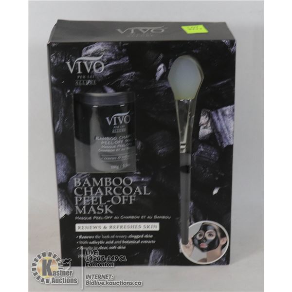VIVO BAMBOO CHARCOAL PEEL OFF MASK