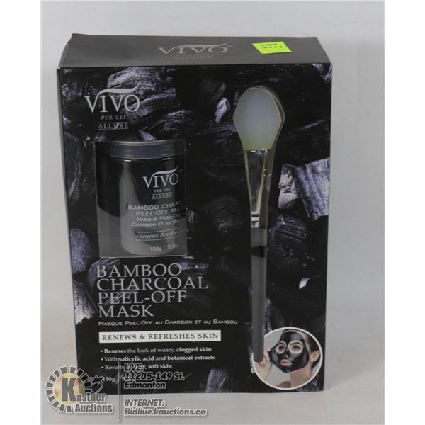 VIVO BAMBOO CHARCOAL PEEL OFF MASK