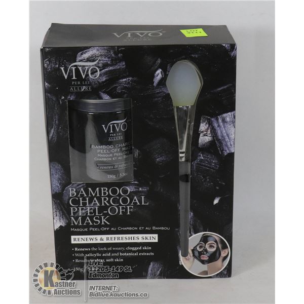 VIVO BAMBOO CHARCOAL PEEL OFF MASK