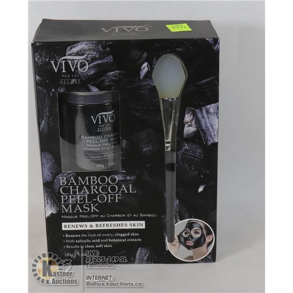 VIVO BAMBOO CHARCOAL PEEL OFF MASK