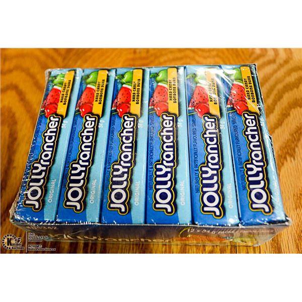 PACK OF TWELVE 34G JOLLY RANCHER ORIGINAL CANDIES