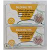 Image 1 : LOT OF TWO 500PC SALON NAIL TIPS