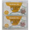 Image 1 : LOT OF TWO 500PC SALON NAIL TIPS