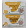 Image 1 : LOT OF TWO 500PC SALON NAIL TIPS