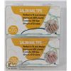 Image 1 : LOT OF TWO 500PC SALON NAIL TIPS