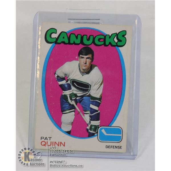 1971 PAT QUINN OPC CARD