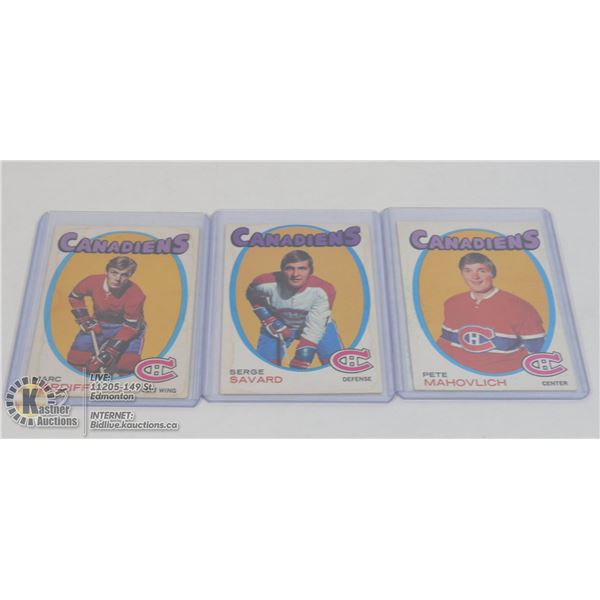1971 MONTREAL PETE MAHOVLICH OPC CARD