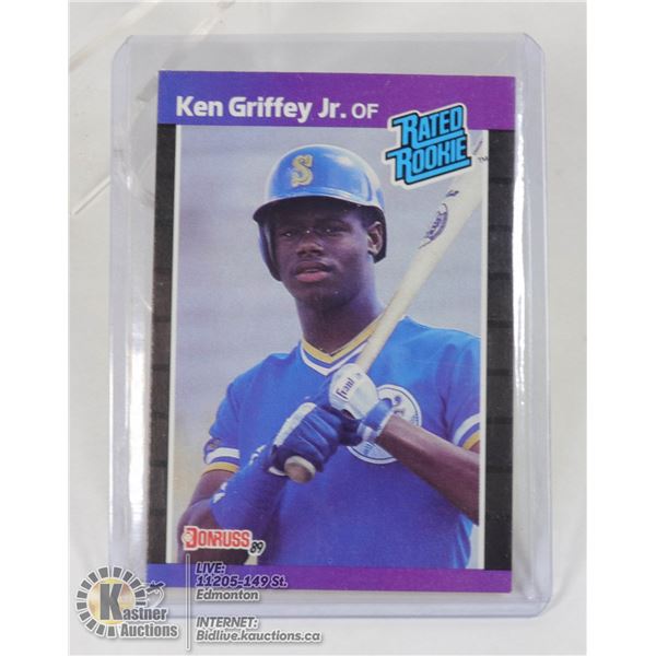 KEN GRIFFEY JR. ROOKIE CARD