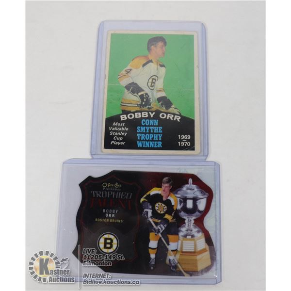 BOBBY ORR NHL CARD LOT