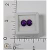 Image 1 : #21-PURPLE AMETHYST GEMSTONES 3.35ct