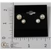Image 1 : #264-FRESH WATER PEARL STUD EARRINGS 6-7mm