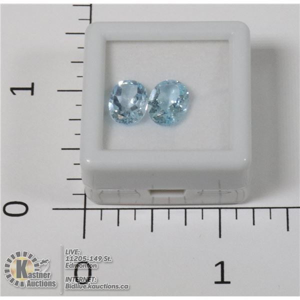 #10-BLUE TOPAZ GEMSTONES 4.65ct