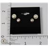 Image 1 : #261-FRESH WATER PEARL STUD EARRINGS 6-7mm