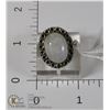 Image 1 : #114-MOONSTONE RING SIZE 9