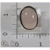 Image 1 : #140-PINK ROSE QUARTZ RING SIZE 7.75
