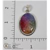 Image 1 : #241-RAINBOW SOLAR QUARTZ PENDANT