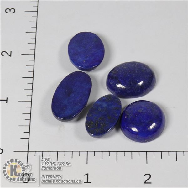 #94-NATURAL LAPIZ LAZULI GEMSTONES 110.70ct