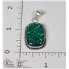 Image 1 : #213-AUSTRALIAN TRIPLE OPAL PENDANT