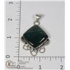 Image 1 : #218-INDIA BLOODSTONE PENDANT