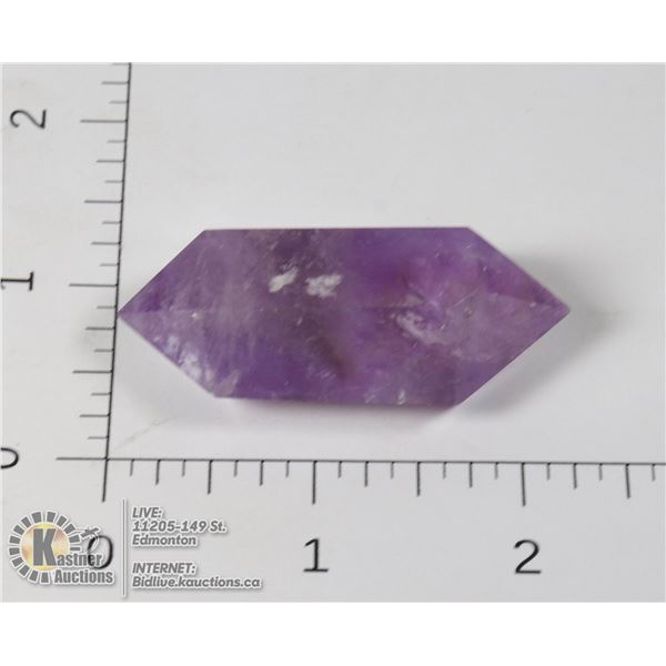 #206-AMETHYST QUARTZ 34g/ W-23.2mm L-53.3mm