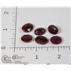 Image 1 : #78-RED RUBY GEMSTONES 50.60ct