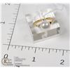 Image 1 : #318-FRESH WATER PEARL RING SIZE 5.5