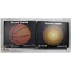 Image 1 : LOT OF 2 ROUND PUZZLES, 1000 PIECES