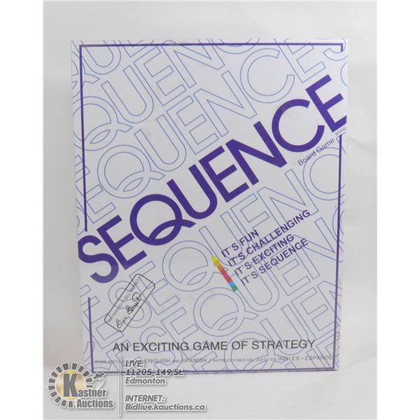 SEQUENCE " A GAME OF STRATEGY"