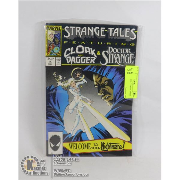 MARVEL COMICS STRANGE TALES #4