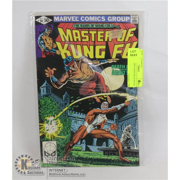 MARVEL COMICS MASTER OF KUNG FU #94