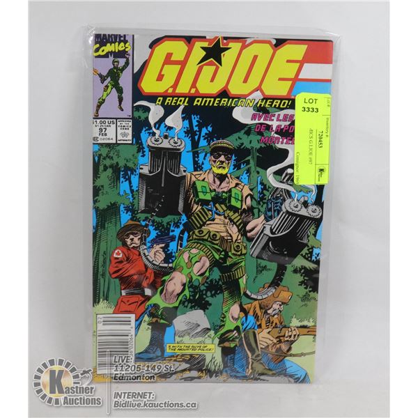 MARVEL COMICS G.I.JOE #97