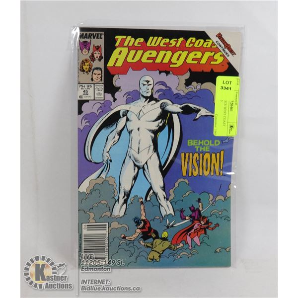 MARVEL COMICS WEST COAST AVENGERS #45