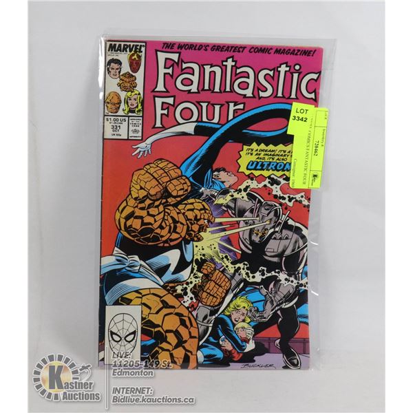 MARVEL COMICS FANTASTIC FOUR #331
